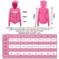 Cozy Sissy Bear Hoodie Sweatshirt Onesie Hot Pink