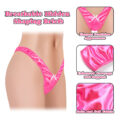 Little Secret Thong Tucking Gaff Panties Light Hot Pink