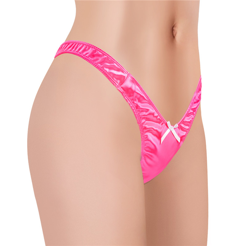 Little Secret Thong Tucking Gaff Panties Hot Pink
