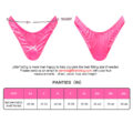 Little Secret Thong Tucking Gaff Panties Light Hot Pink