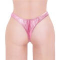 Little Secret Sparkle Metallic Tucking Gaff Panties Pink