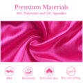Pretty Satin Ruffled Lace Bow Panties Hot Pink
