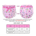 Usagi Pastel Circus Pattern Silky Ribbon Omutsu Japanese Diaper Cover