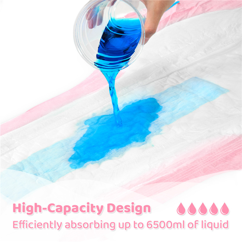 ABDry Ultra Absorbent Diapers 10 Pieces Pack Pink(M)/(L)/(XL)