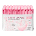 ABDry Ultra Absorbent Diapers 10 Pieces Pack Pink(M)/(L)/(XL)