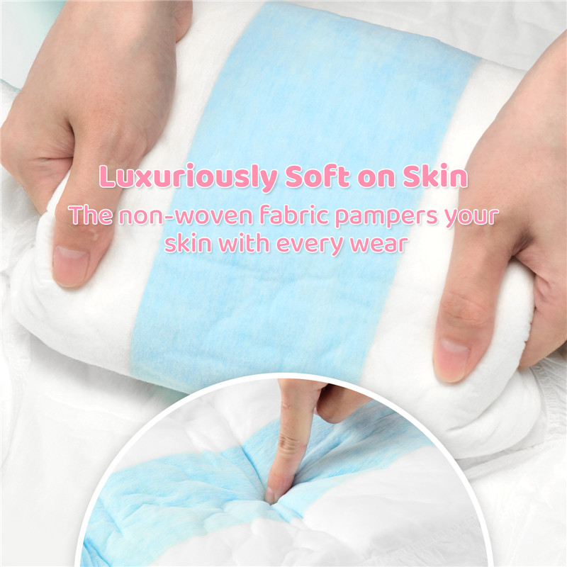 ABDry Ultra Absorbent Diapers 2 Pieces Sample Pack White(M)/(L)/(XL)