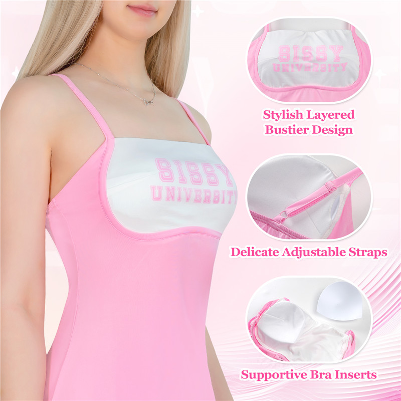 SissyUniversity Slip Dress