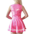 Cheer SissyUniversity Sparkle Metallic Bodycon Mini Dress Pink