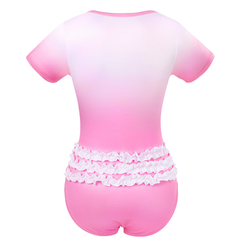 Little Beauty Ruffle Back Onesie Bodysuit