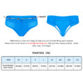 Tucking Gaff Brazilian Cheeky Panties Blue