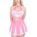 SissyUniversiry  Game Day Cheerleader Skirt Set