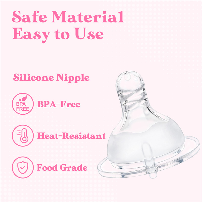 Soft Touch Bottle Nipples for Adults Assorted 3-Pack