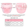 Pretty in Pink Satin Adult Training Pants