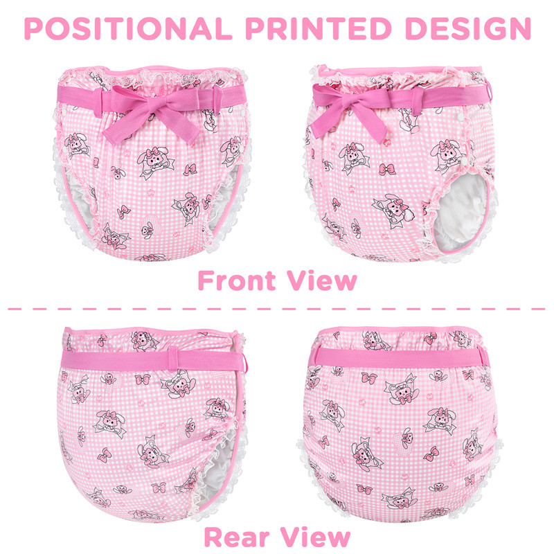 Bunnies & Bows Usagi Silky Ribbon Omutsu Japanese Diaper Cover