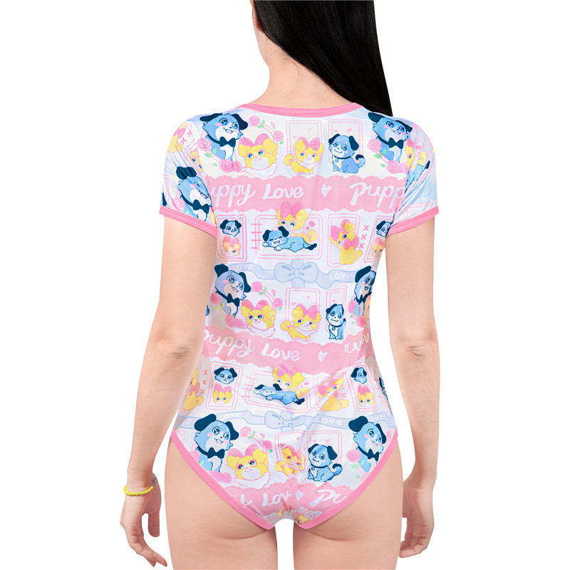 Puppy Love Little Blue Onesie Bodysuit