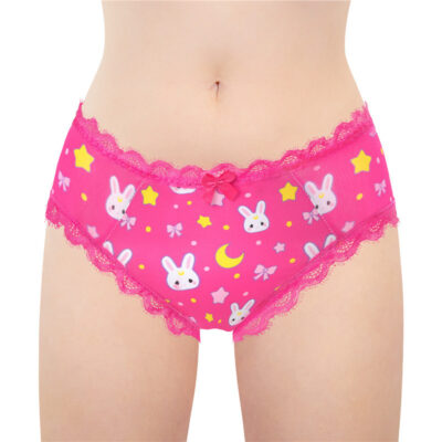 Cheeky Usagi Tucking Gaff Panties Hot Pink