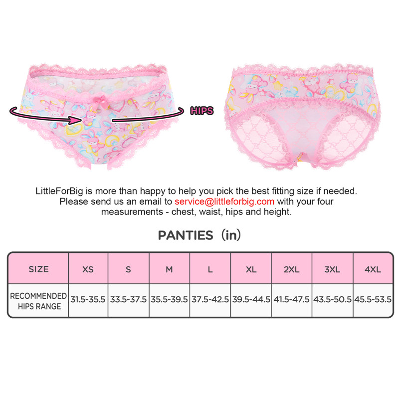 Bedtime Bunny Tucking Gaff Panties