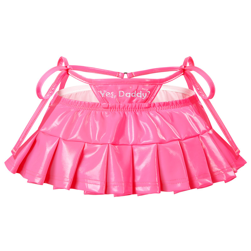 Yes Daddy Y2K Side-Tie Micro Mini Skirt