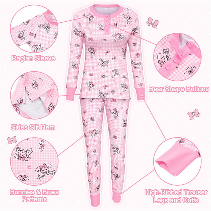 Bunnies & Bows Usagi Pajamas Set