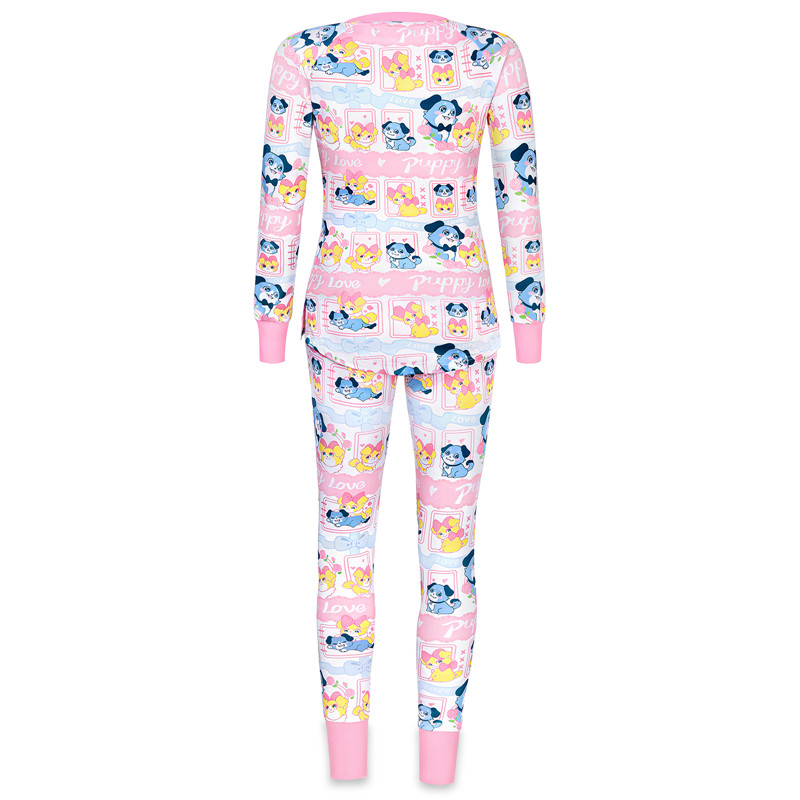 Puppy Love Little Blue Pajamas Set