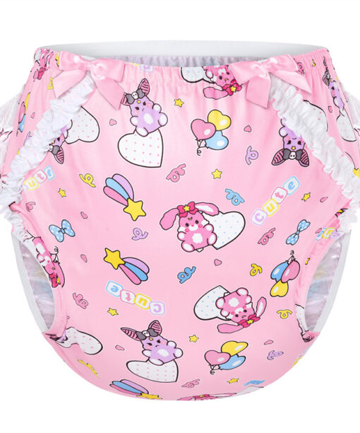 Baby Usagi & Bella Pattern Ruffle Adult Diaper Cover