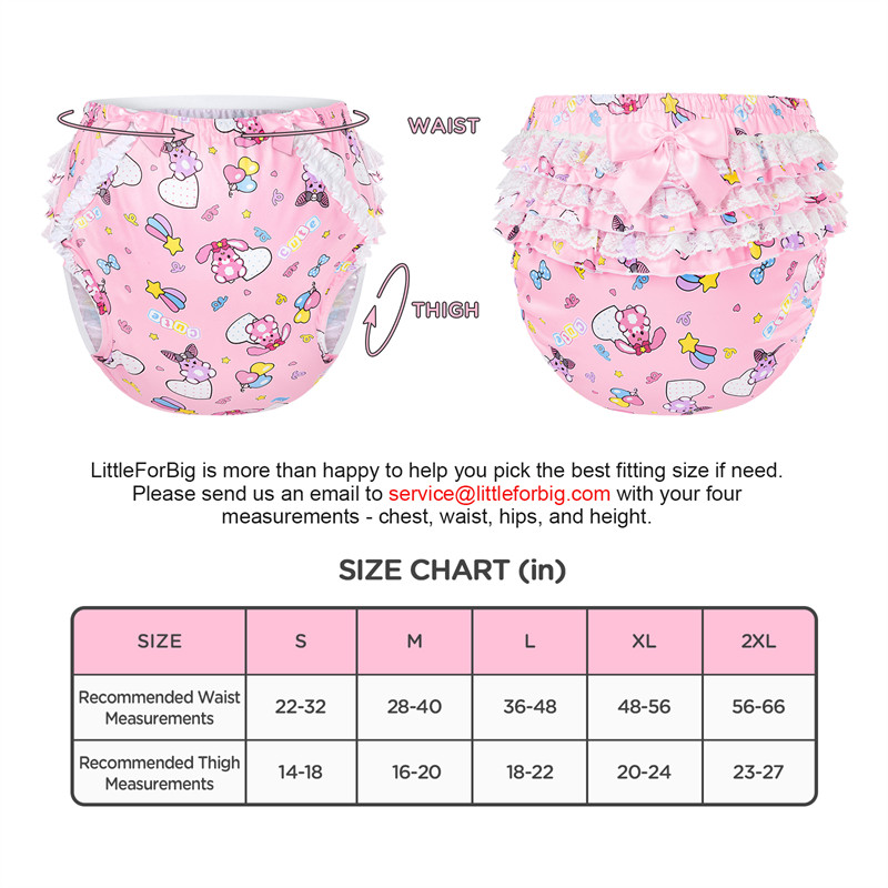 Pretty in Baby Usagi & Bella Pattern Adult Diaper Cover