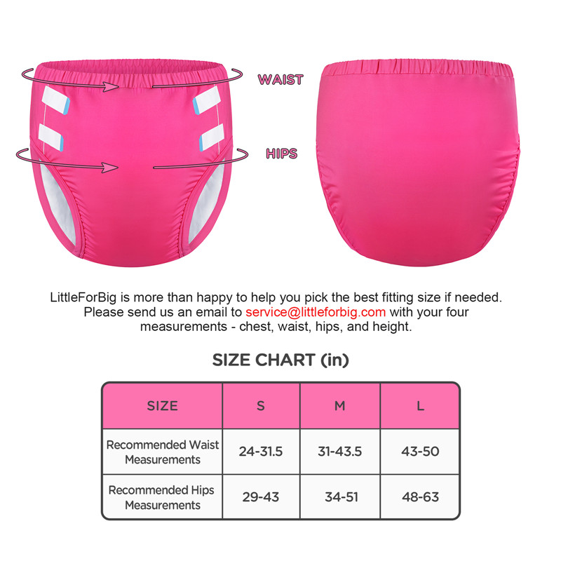 Primary Comfort Cloth Adult Training Pants Hot Pink