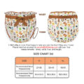 Forest Animals Cotton Ribbon Omutsu Japanese Diaper Cover