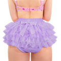 Ballerina Tutu Bloomers Skirted Panties Purple