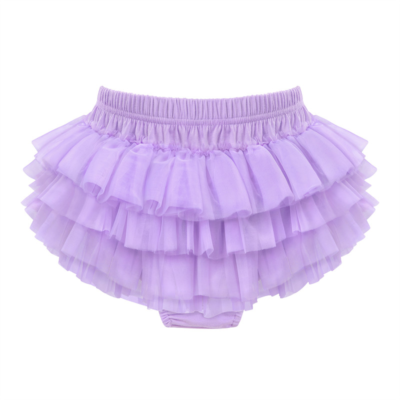 Ballerina Tutu Bloomers Skirted Panties Purple