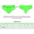 Tucking Gaff Brazilian Cheeky Panties Green