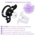 GEN-II Baby Bat Pacifier Black