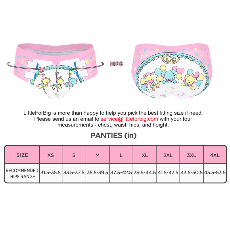 Little Circus &apos;Oopsie&apos; Potty Pants Panties Set