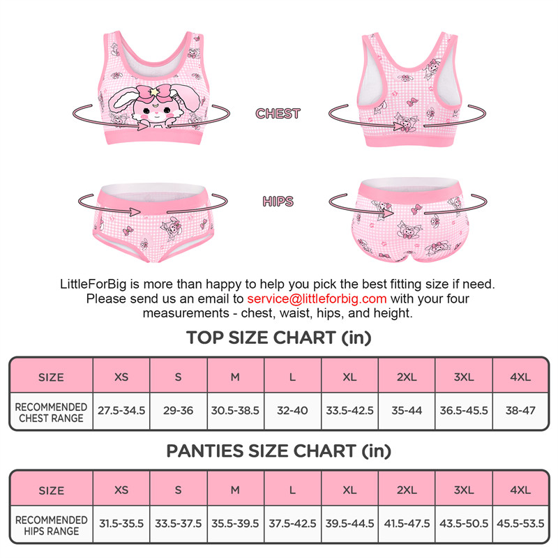 Bunnies & Bows Usagi Bralette Set