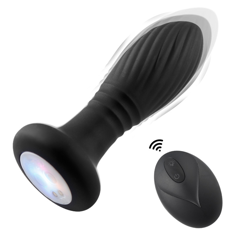 Fantasy Lover Thrusting Anal Plug Vibrator