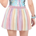 Rainbow Pleated Skirt