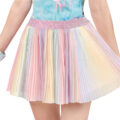 Rainbow Pleated Skirt