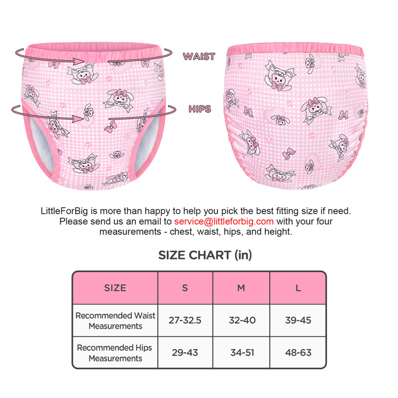 Bunnies & Bows Usagi Gingham Adult Training Pants
