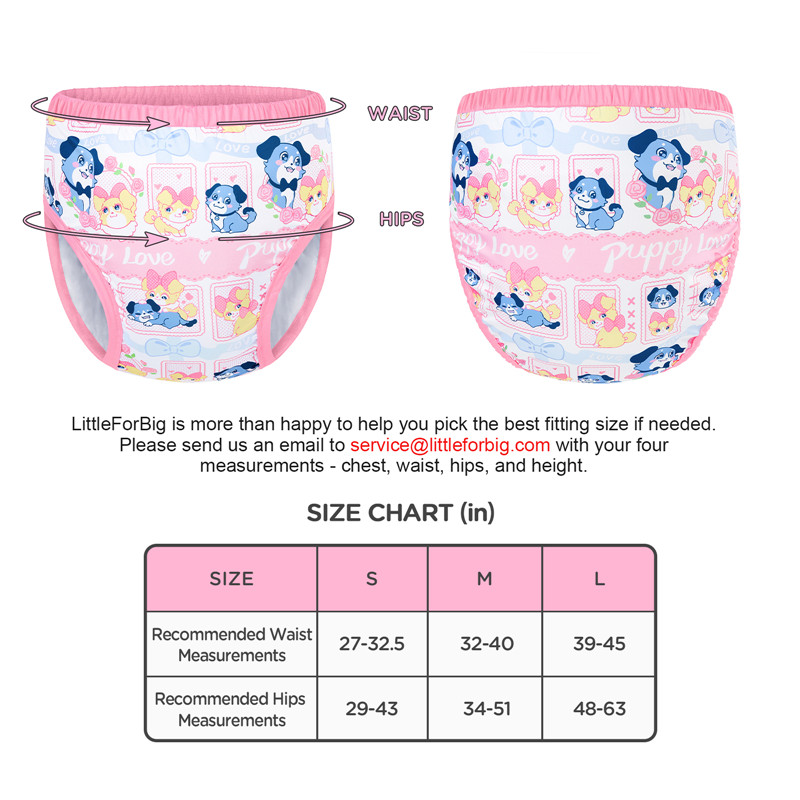 Puppy Love Little Blue Adult Training Pants