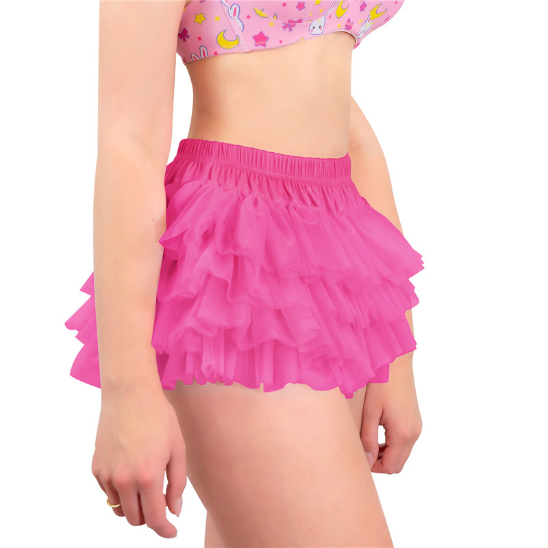 Ballerina Tutu Bloomers Skirted Panties Hot Pink