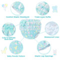 Baby Parade Pattern Ruffle Adult Diaper Cover