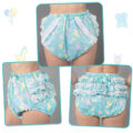 Baby Parade Pattern Ruffle Adult Diaper Cover