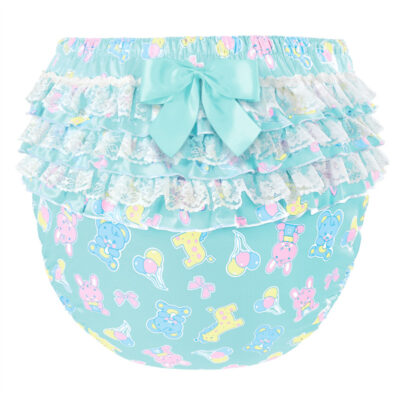 Baby Parade Pattern Ruffle Adult Diaper Cover