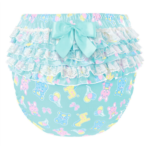 Baby Parade Pattern Ruffle Adult Diaper Cover