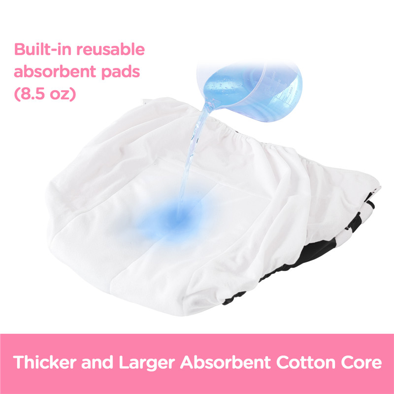 Hook-and-Loop Adult Training Pants Black