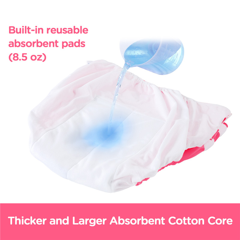 Hook-and-Loop Adult Training Pants Hot Pink