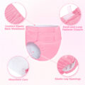 Hook-and-Loop Adult Training Pants Pink