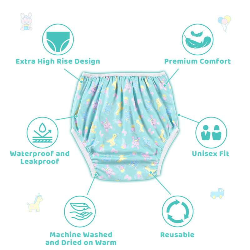 Full Print Baby Parade Adult Cloth Pull Up Diaper Pants Cover