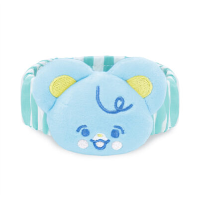 Plush wrist rattle