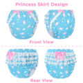 Snuggle Bunny Pattern Ruffle Adult Diaper Cover